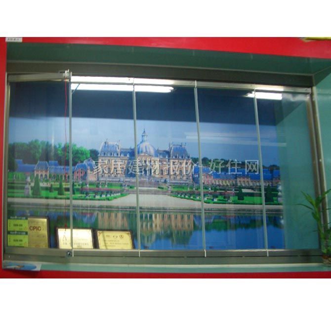 福爾美隱形陽臺窗 塑鋼直型隱形窗 6mm