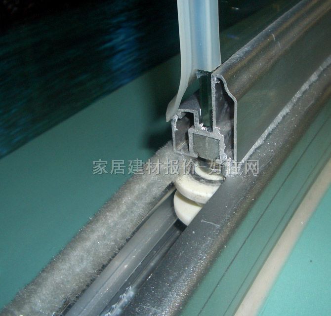 福爾美隱形陽臺窗 塑鋼全弧型隱形窗 6mm