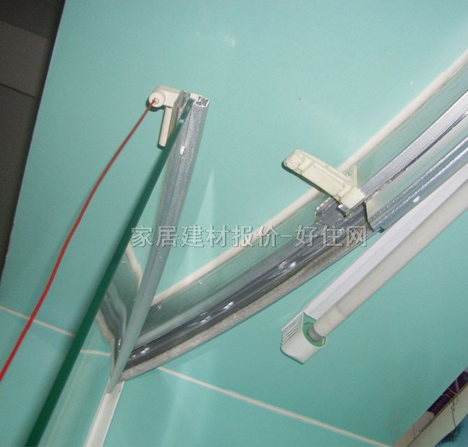 福爾美隱形陽臺窗 塑鋼全弧型隱形窗 6mm