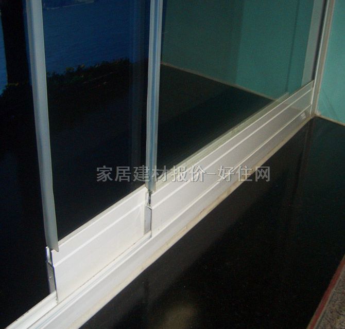 福爾美隱形陽臺窗 塑鋼鋼化隱形窗 6mm