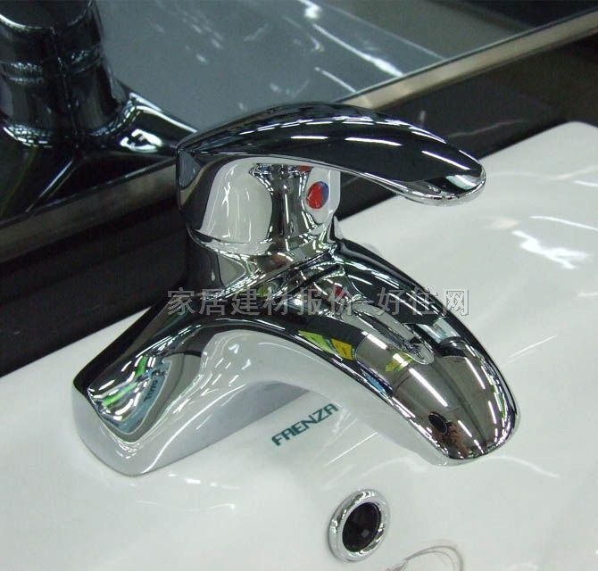 法恩莎面盆龍頭 F1228C 冷熱 單把雙孔 無 不銹鋼