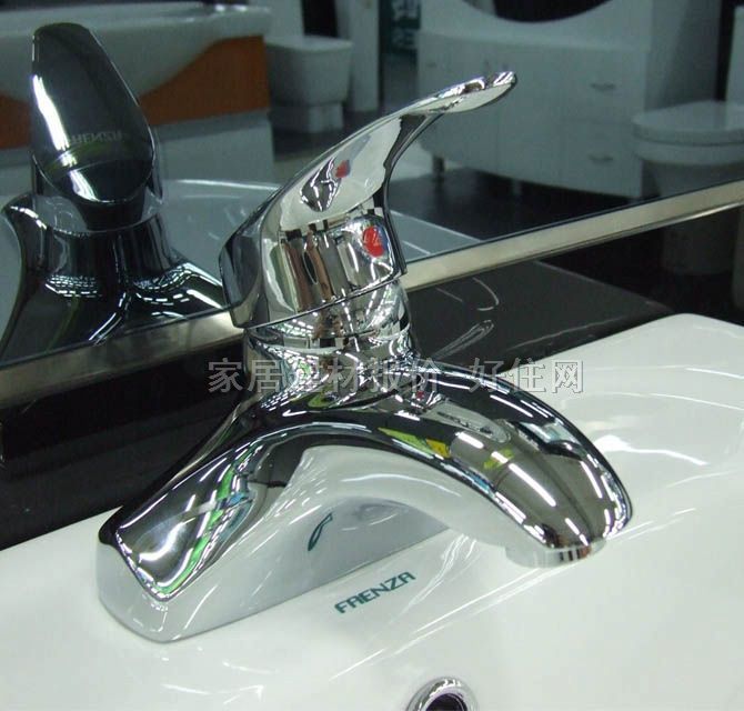 法恩莎面盆龍頭 F1228C 冷熱 單把雙孔 無 不銹鋼