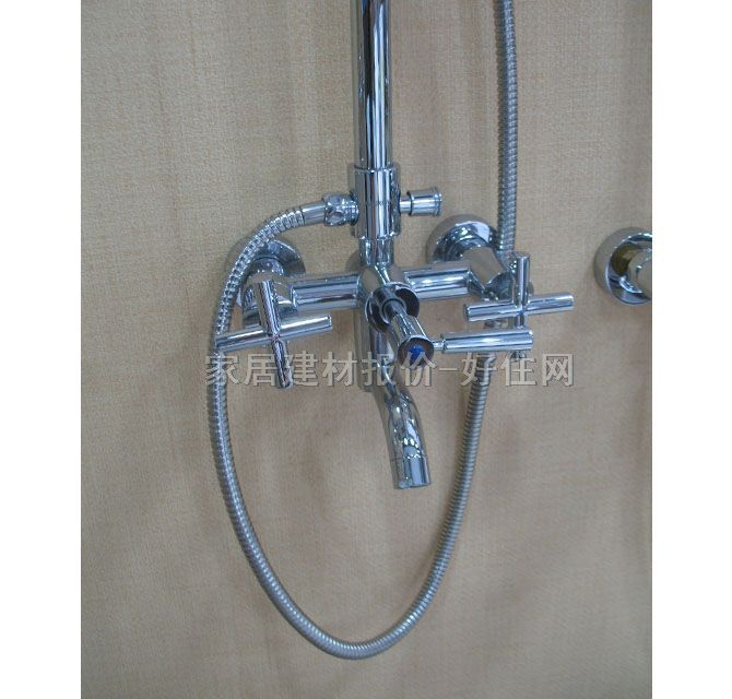 箭牌淋浴柱 可調(diào)節(jié)掛桿銅 A22982C 明裝掛墻式