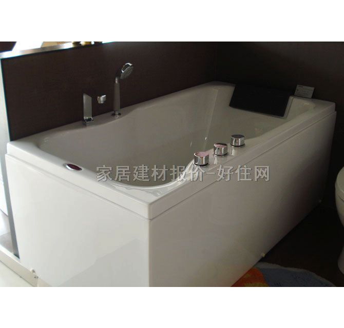 箭牌按摩浴缸 五件套浴缸AW002ASQ 1500mm×800mm×高660mm