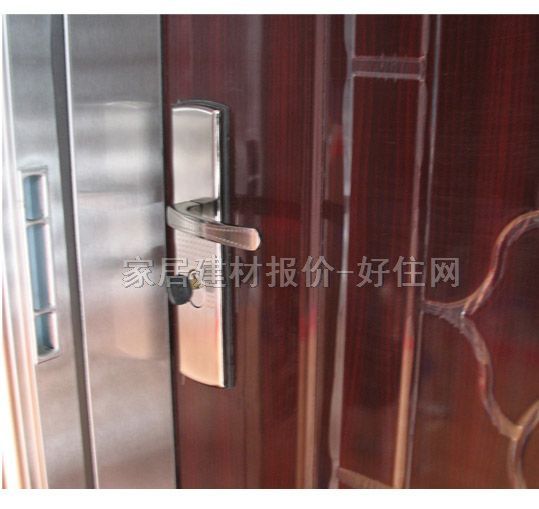 東亞吉祥不銹鋼門 單開式DY206/19M三類花 訂做