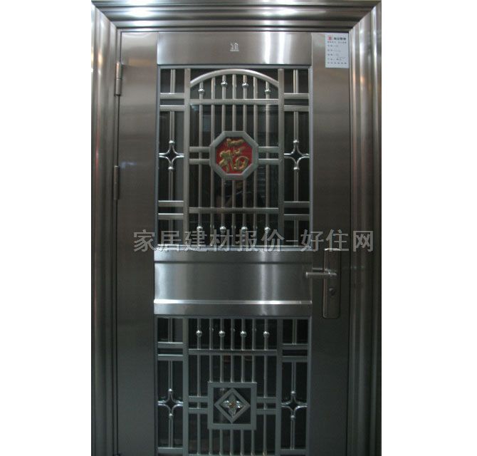 如意精鋼不銹鋼門(mén) 單開(kāi)式JG2162二類(lèi)花 訂做