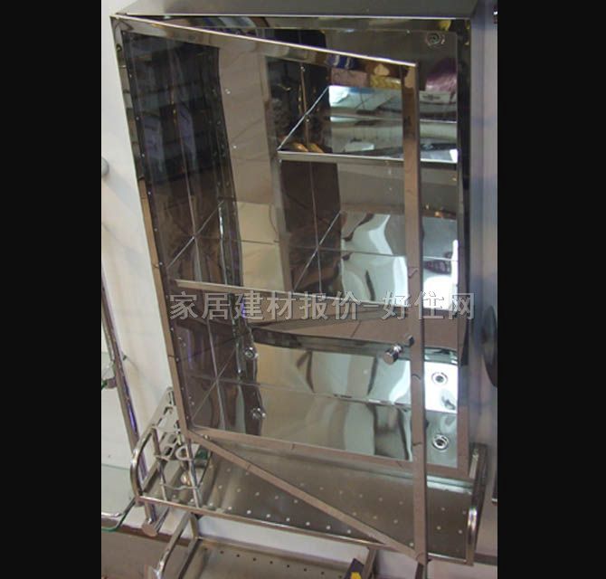 雅美特浴室鏡柜 7038不銹鋼浴室儲物柜 400mm×6000mm×140mm