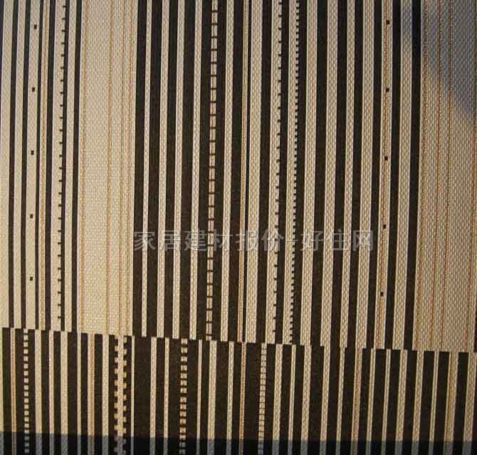 louvRe墻紙 黑白經(jīng)典幾何圖案 0.7×10M 豎紋 黑色