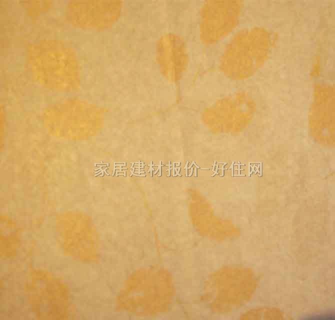 Dellago墻紙 金色樹葉 寬530mm×長10米 葉紋 金色