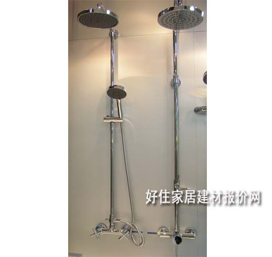 帝朗淋浴柱 可調(diào)節(jié)掛桿銅 032406C 明裝掛墻式