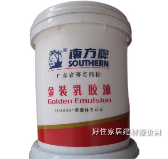 南方內(nèi)墻乳膠漆 金裝乳膠漆 抗污型工程漆 18L 白色