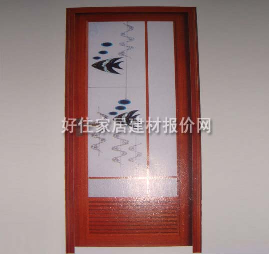 佳樂斯鋁合金門 單開格子A019晶彩210 2000×700mm