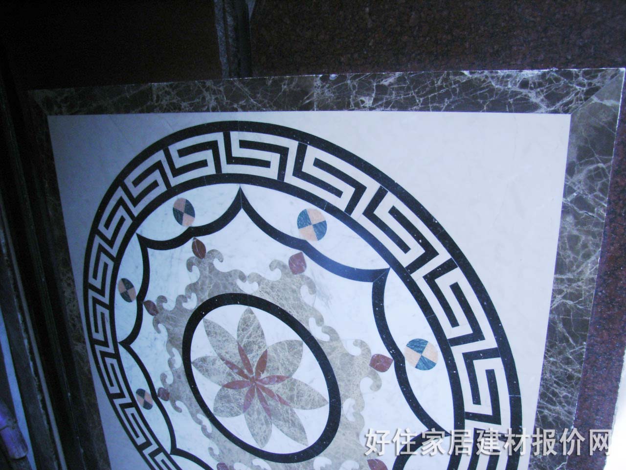 東堂華威石材拼花 拼花 長1200mm×寬1200mm