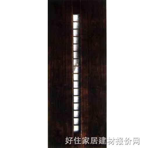 眾一復(fù)合(工藝)木門(mén) 黑胡桃ZY80-019 2060×880mm