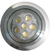 ��һ���� LEDͲ�����컨�� 6��1w QY-L601 ���bǶ��ʽ ��113mm ܇�X���|ɳ�yɫ  