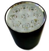 ��ʿ LEDͲ�����컨�� 9��1w RS-LS190 ���b ��105mm��130mm �X�Ͻ���|(zh��)��ɫ 3000K/4000K/6500K 